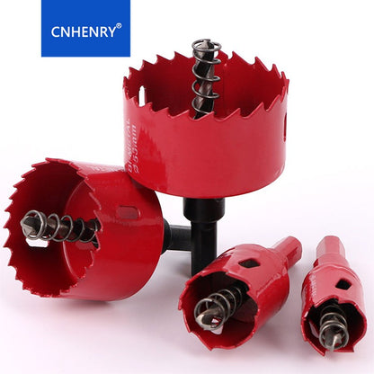 Serras Copo 1PÇ 20mm-200mm M42 Bimetálicas Broca Cortador Ferramentas para Carpintaria Corte de Metal Plástico Ferro Ferramentas Manuais