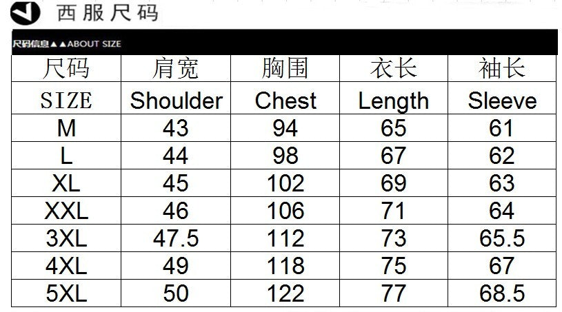 Europe and The United States Solid Color Slim-fit MAO Suit, Men's Autumn and Winter New Fashion Casual Stand Collar Suit Jacket