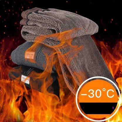 Women Autumn Winter Warm Sweatpants High Waist Drawstring Pockets Solid Color Casual Trousers Fleece Lining Thick Harem Pants