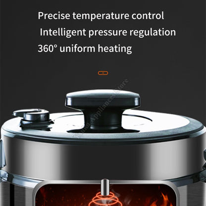Panela de Pressão Elétrica 6L? Multicook 6 em 1 Panela de Pressão Panela de Cozedura Lenta Saltear Cozinhar a Vapor?