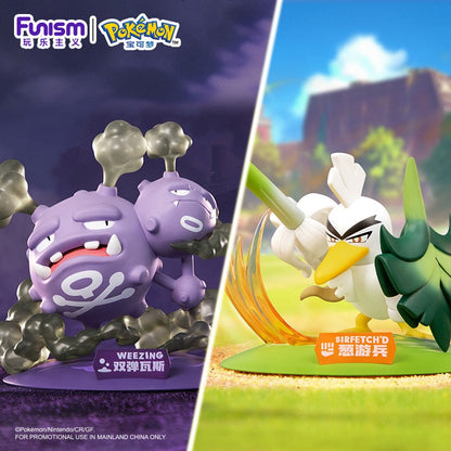 FUNISM Bonecos Genuínos Pokémon Pikachu Mewtwo Estatueta Gardevoir Weezing Modelo Anime Pocket Monster Brinquedo Infantil Coleção Presente