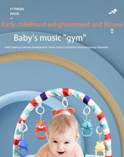 Tapete de Atividades para Bebê Multifuncional, Ginásio de Fitness, Brinquedo Musical, Educacional, para Engatinhar, Presente para Crianças