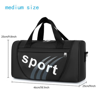 Travel luggage bag, suitable for gym, weekend vacation and storage, sports accessory bag, crossbody bag
