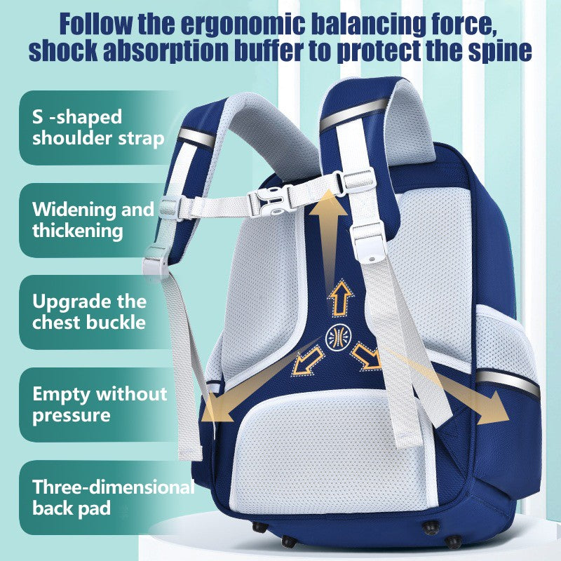 Mochila escolar primária para meninos mochila escolar infantil ergonômica pré-escolar mochila para meninas crianças jardim de infância