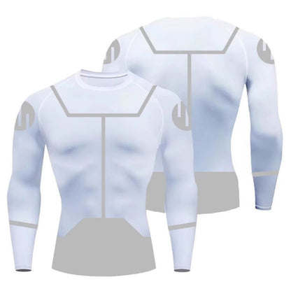 Invincible Mark Grayson Cosplay Thragg Costume Disguise for Adult Men T-Shirts Casual Outfits Roleplay Halloween Carnival Suit
