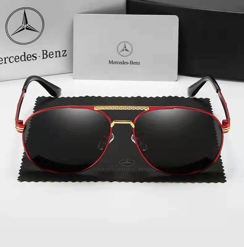 For Mercedes Benz A B C E S V Class GLB GLC GLE AMG Pilot SLK SLC ML Car High Men Anti Glare Driver Goggles Polarized Sunglasses