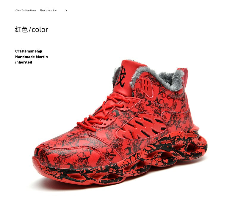 men boots 2023 New Winter Slippers Warm Men Shoes Waterproof Non-Slip Plush Sneakers Male tenis shoes Boots Men Sneakers Winter