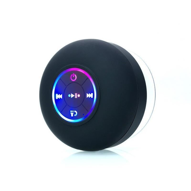 Portable Suction Cup Waterproof Luminous Bluetooth Speaker