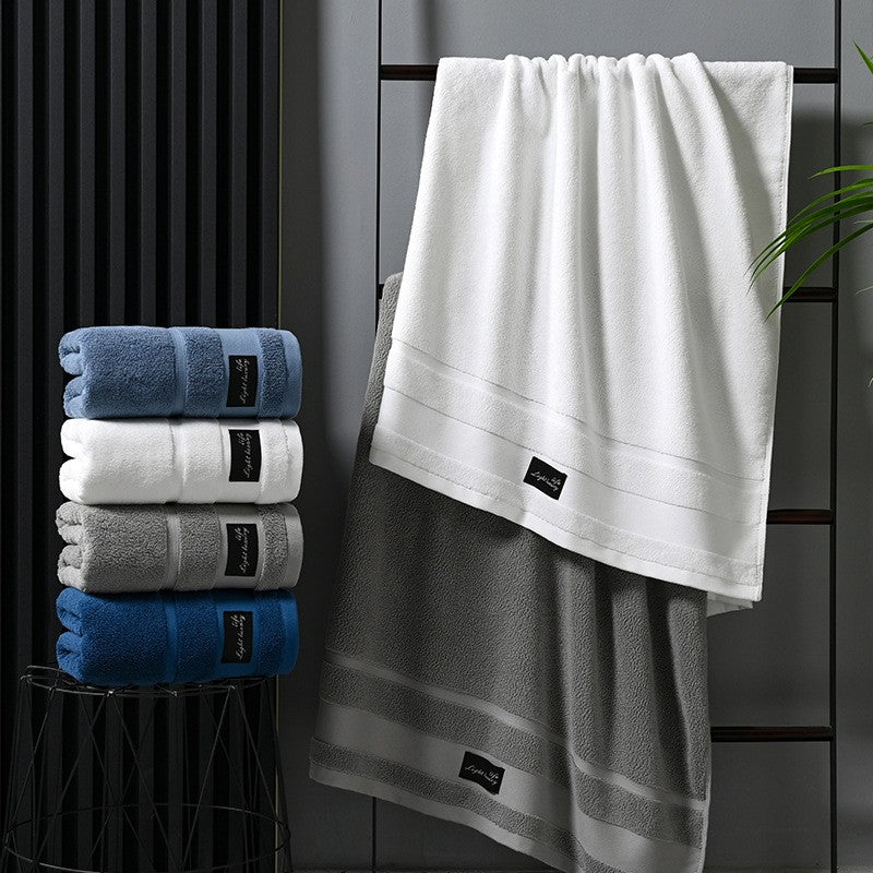 Pure Cotton Microfiber Soft Absorbent Hand Towel Adult Face Wash Bathroom Household Quick-Drying Absorbent Towel 35x75cm