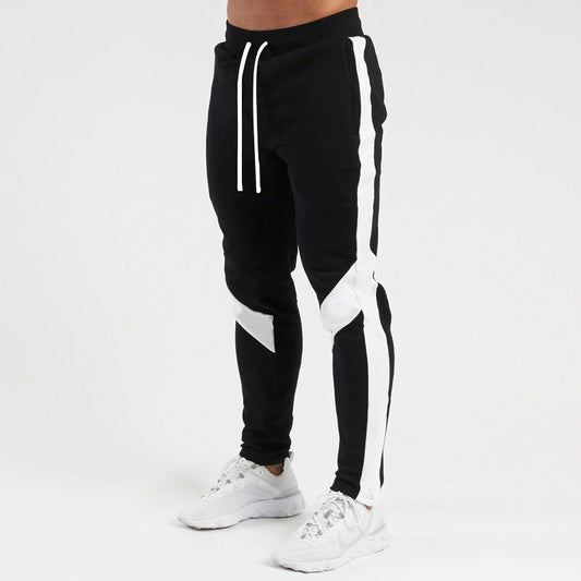 Mens Casual Pants Autumn Winter Sweatpants Men Running Jogger Sports Gym Trousers Fashion Solid Color Workout Long Pants 2025