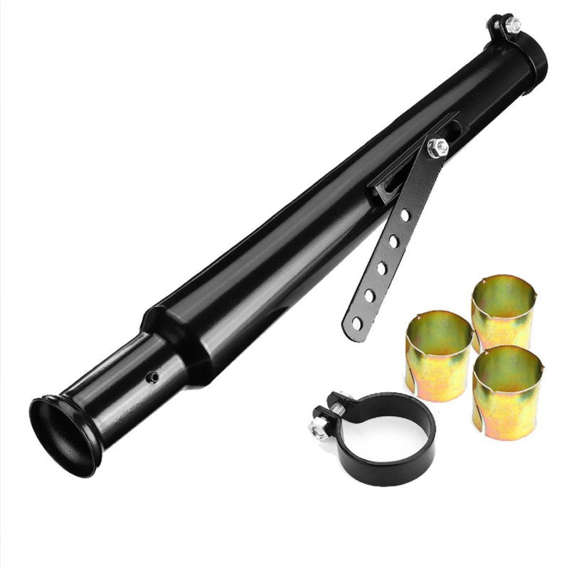 Universal 540mm Retro Motorcycle Exhaust Muffler Pipe 37/40/42mm Interface Modified Tail For Harley Honda Street Bike Cafe Racer
