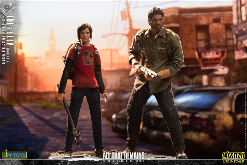 LIMTOYS LMN004 LMN005 LMN006 1/12 The Last Survivor Joel Ellie Modelo Boneco de Ação 6'' Soldado Conjunto Completo Brinquedos para Coleção