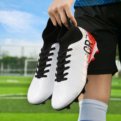 Professional Mens Soccer Shoes Women Football Boots Studded Society Turf Cleats Adults TF/FG Training High-Quality Sneakers
