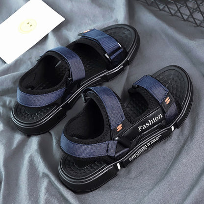 YRZL Summer Mens Sandals Non Slip Wear Resistant Outdoor Sandals for Men Lightweight Comfortable Beach Shoes for Man