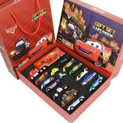 Disney Pixar Carros 1:55 Liga Fundido Caminhão Modelo - McQueen Mater Mack Tio Radiator Springs Cidade Natal Aniversário Presente