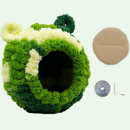 Cama de Ninho para Criação de Papagaios Versátil Cabana para Dormir de Pássaros Ninho para Dormir de Periquitos Respirável Casa de Ninho para Pássaros Ninho Quente de Inverno para Papagaios
