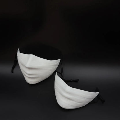 Anime Iguro Obanai Cosplay Mask Adult Unisex Isaac Foster DIY Half Face Bandage Mask Halloween Costume Prop