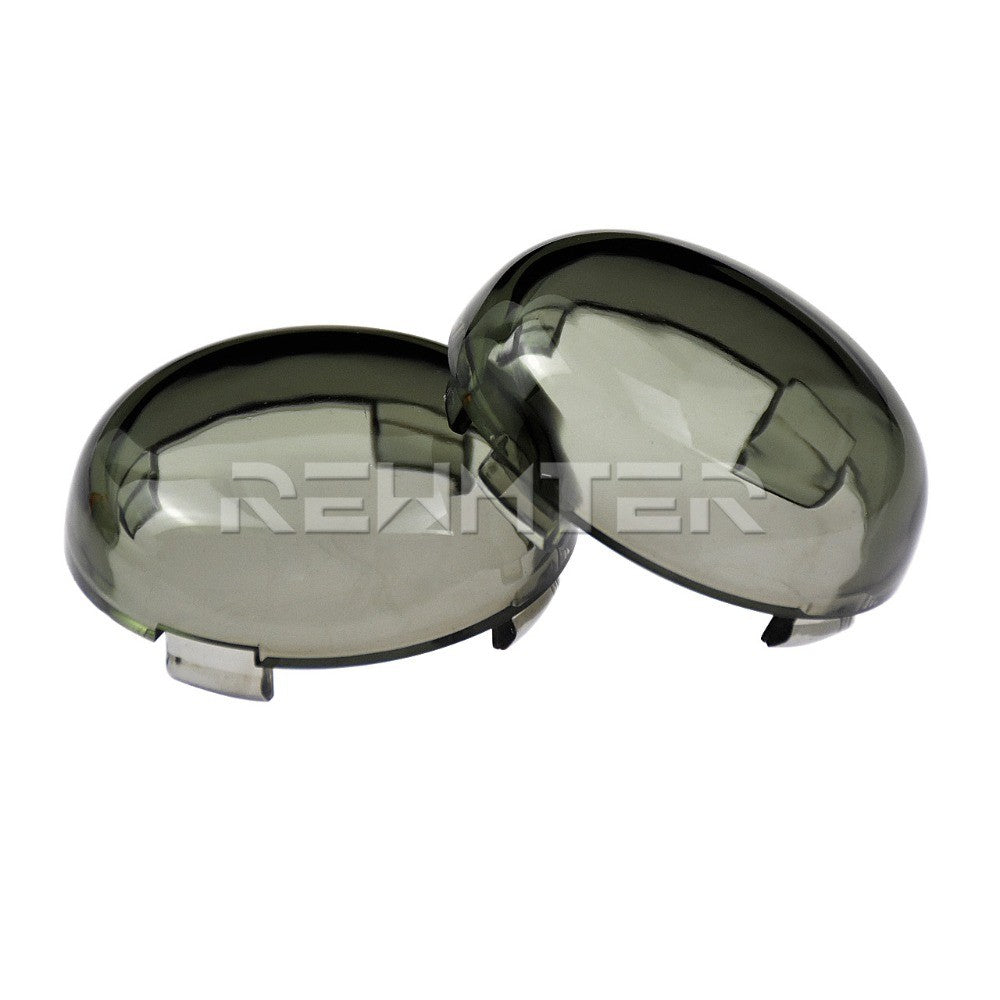 Turn Signal Light Lens Cover Motorcycle Smoke Indicator Lens Cover For Harley Touring Road King Dyna Softail Sportster 883 1200