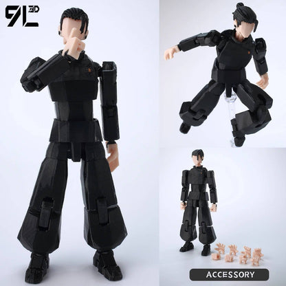 ?9L3D Lucky13 Gojo Sukuna Jujutsu Fushiguro Toji Gojo Satoru Action Figure Dummy13 T13 Multi-Jointed Collectible Toys Titan13