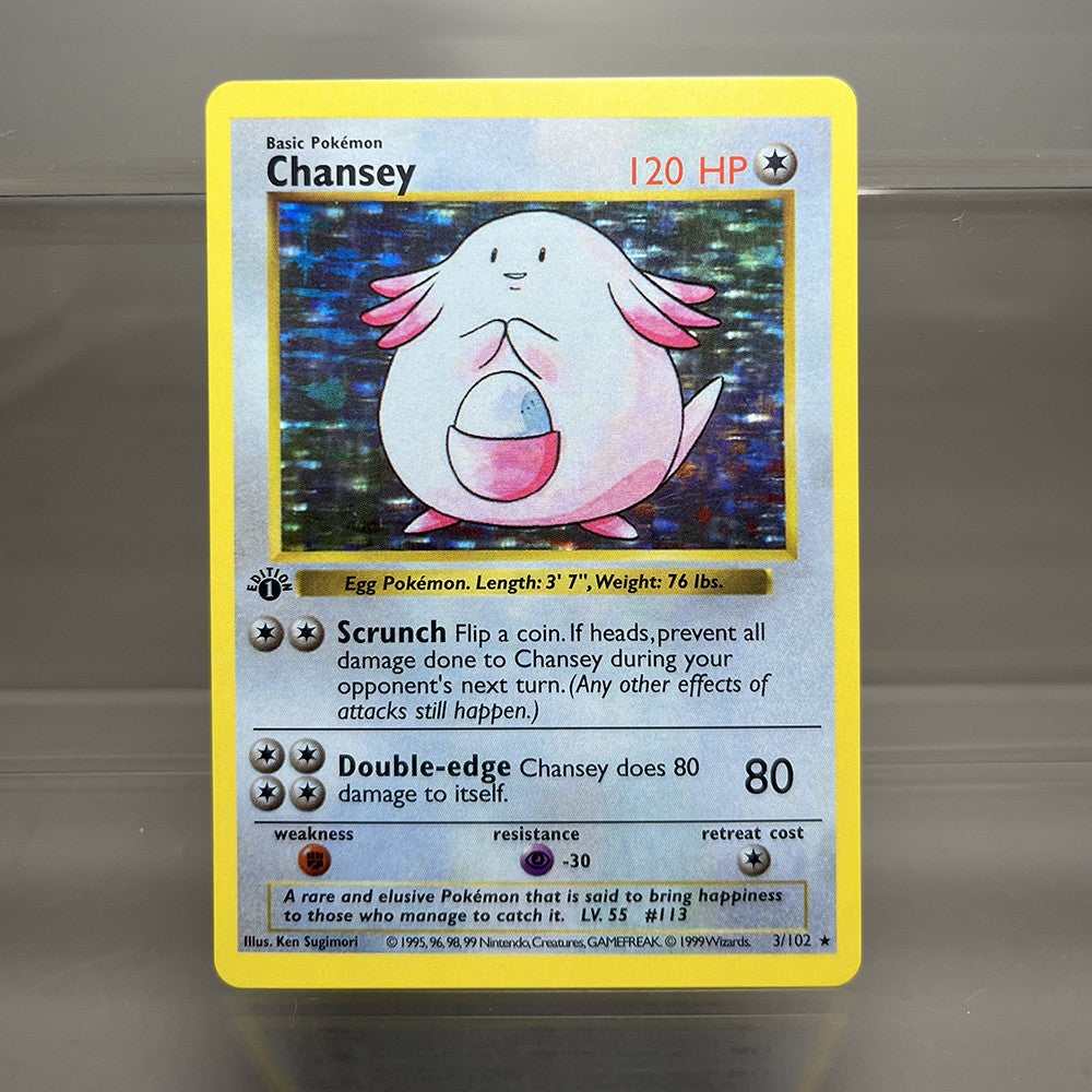 Cartas PKM 1ª Edição Charizard Blastoise Dragonite 1996 Base Set Cartas Holográficas Individuais Coleção de Cartas de Jogo Cartas Proxy PTCG
