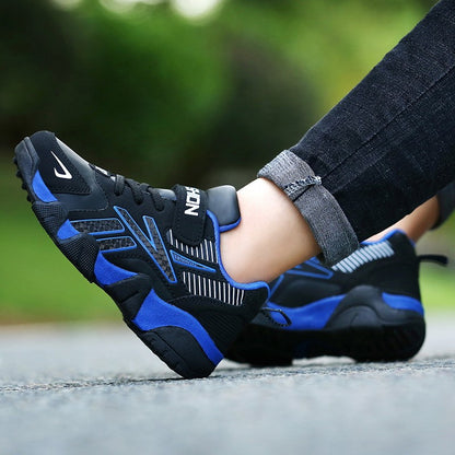 Children's Boys Shoes School Sports Fashion Leather For Kids Tennis Casual Sneakers Children Boy Running 7-12Years Walking Shoe