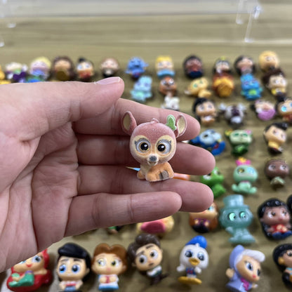 Anime Disney Doorables Kawaii Boneca Olhos Grandes Mickey Buzz Lightyear Bonecos de Ação Modelo Brinquedo Colecionável Desenho Animado Presentes Infantis