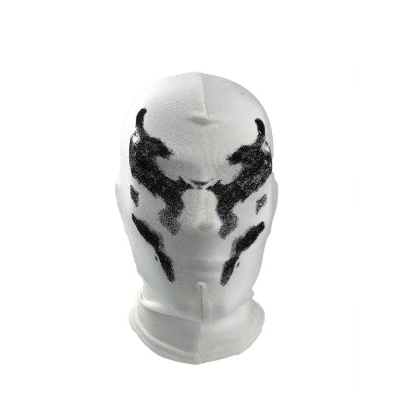 Anime hot selling Watchman Rorschach headgear mask cosplay headgear digital printed headgear Halloween carnival gift new