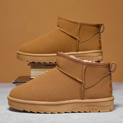 Snow Boots Man Shoes Men Korean Climate Lot Shoes Original High Heel Ankle Boots for You Women Sneakers Brown Boot Mens Shoe