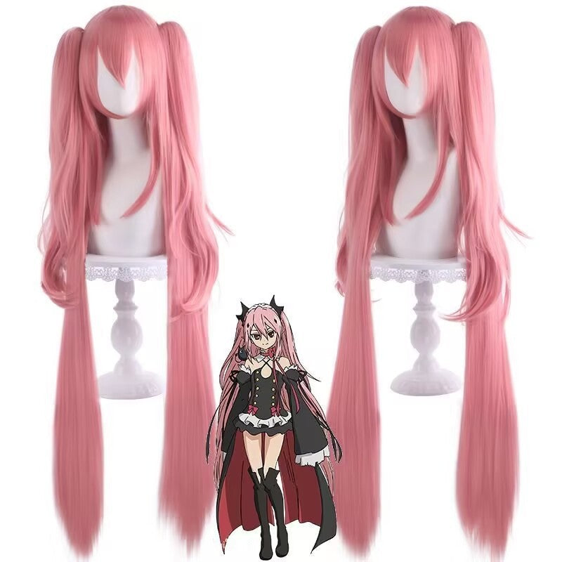 Krul Tepes Cosplay Anime Seraph Of The End Costume Wig Cosplay OwarI No Seraph Halloween Party Role Play Clothing Suit