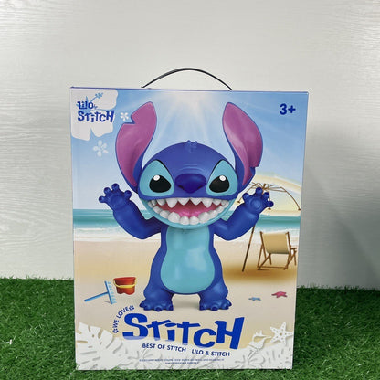 Hot Disney Lilo & Stitch Stitch Large Size Figurine Model Trendy Play Toy Desktop Home Room Decoration Ornament Collectible Gift