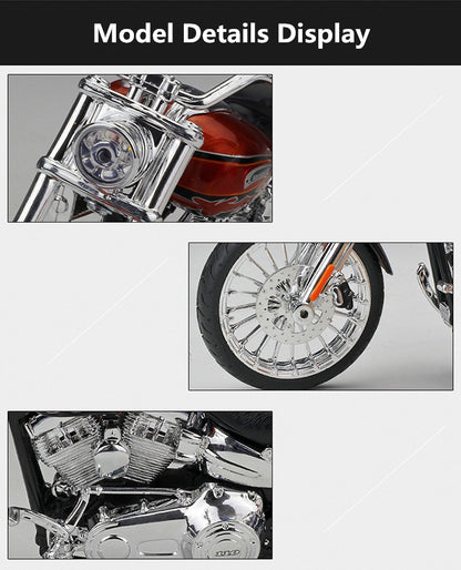 Maisto 1:12 Harley 2014 CVO BREAKOUT Liga de Motocicleta de Corrida Modelo Diecasts Moto Off-road de Metal Brinquedos Infantis Presente