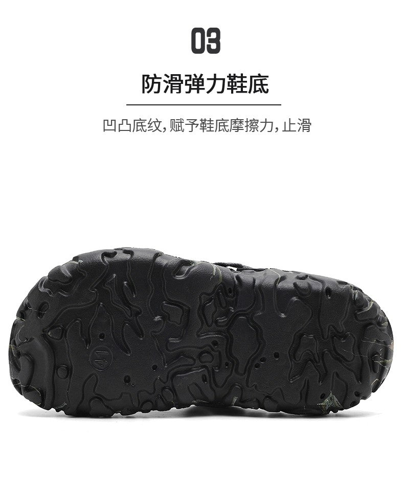 Men Shoes Slippers Men Garden Flat Sandals Platform Sandals Man Summer Sandals 2025 Male Sneakers Outdoor Flip Flops Home Clogs