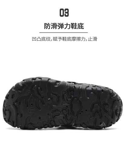 Men Shoes Slippers Men Garden Flat Sandals Platform Sandals Man Summer Sandals 2025 Male Sneakers Outdoor Flip Flops Home Clogs