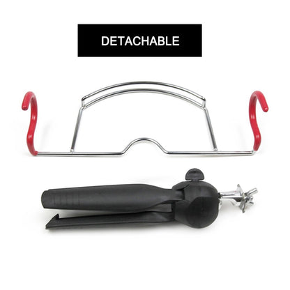 Suporte de Vara de Pesca de Gelo Dupla Cabeça Suporte Portátil para Vara de Pesca de Gelo Fácil Instalação Suporte de Vara de Inverno para Equipamento de Pesca de Inverno Mar