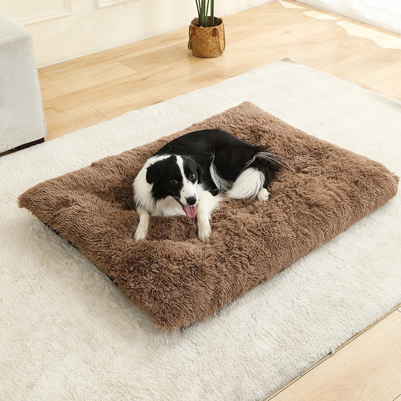 Casa com Cama Macia para Cachorros, Pelúcia Longa e Macia, Melhor Cama para Cães, Cesto para Cães, Produtos para Animais de Estimação, Almofada para Gatos, Tapete para Gatos, Sofá para Dormir de Animais.