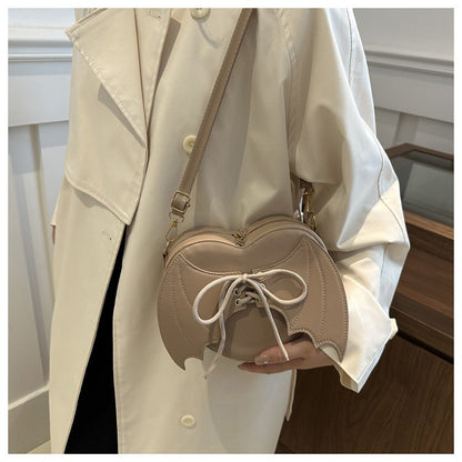 New trendy and personalized wing shoulder bag, versatile ins crossbody shaped bag New trendy and personalized wing shoulder bag,