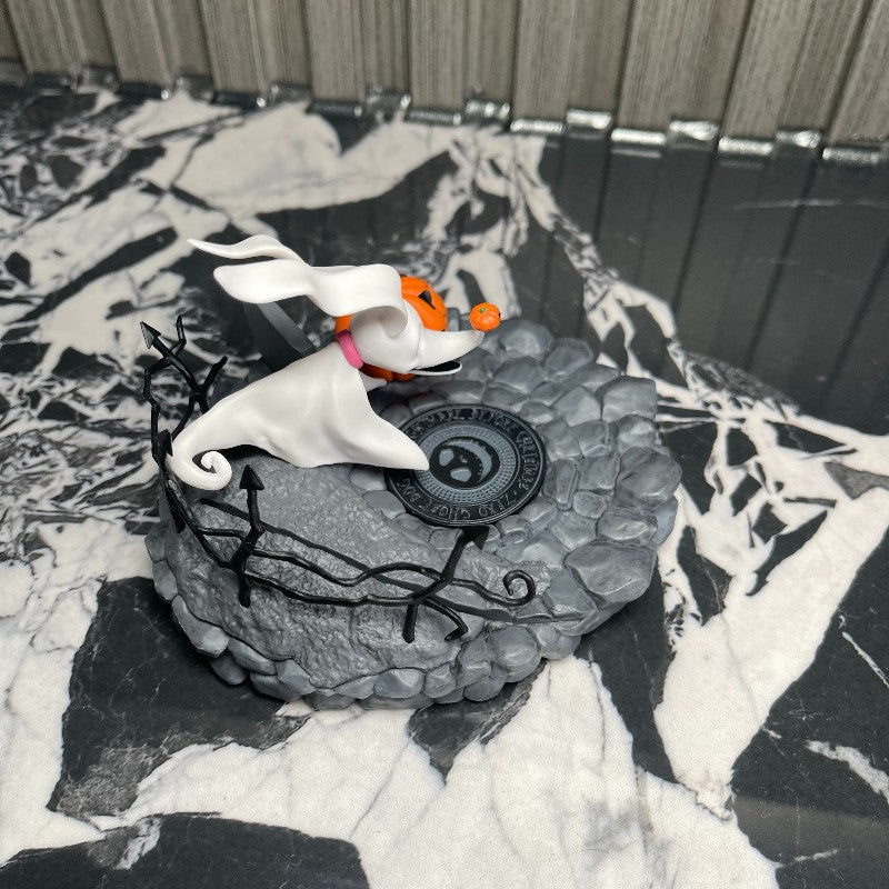 Disney Anime O Pesadelo Antes do Natal Engraçado Zero, o Cão Fantasma, Boneco de Ação, Modelo de Mesa, Enfeites de Brinquedo, Presente de Aniversário Infantil
