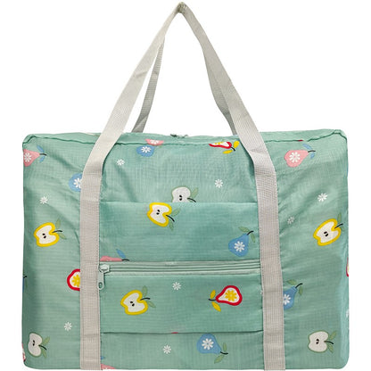 Large capacity travel bag foldable travel bag suitable for business trips travel sports and fitness weekend overnight bags women