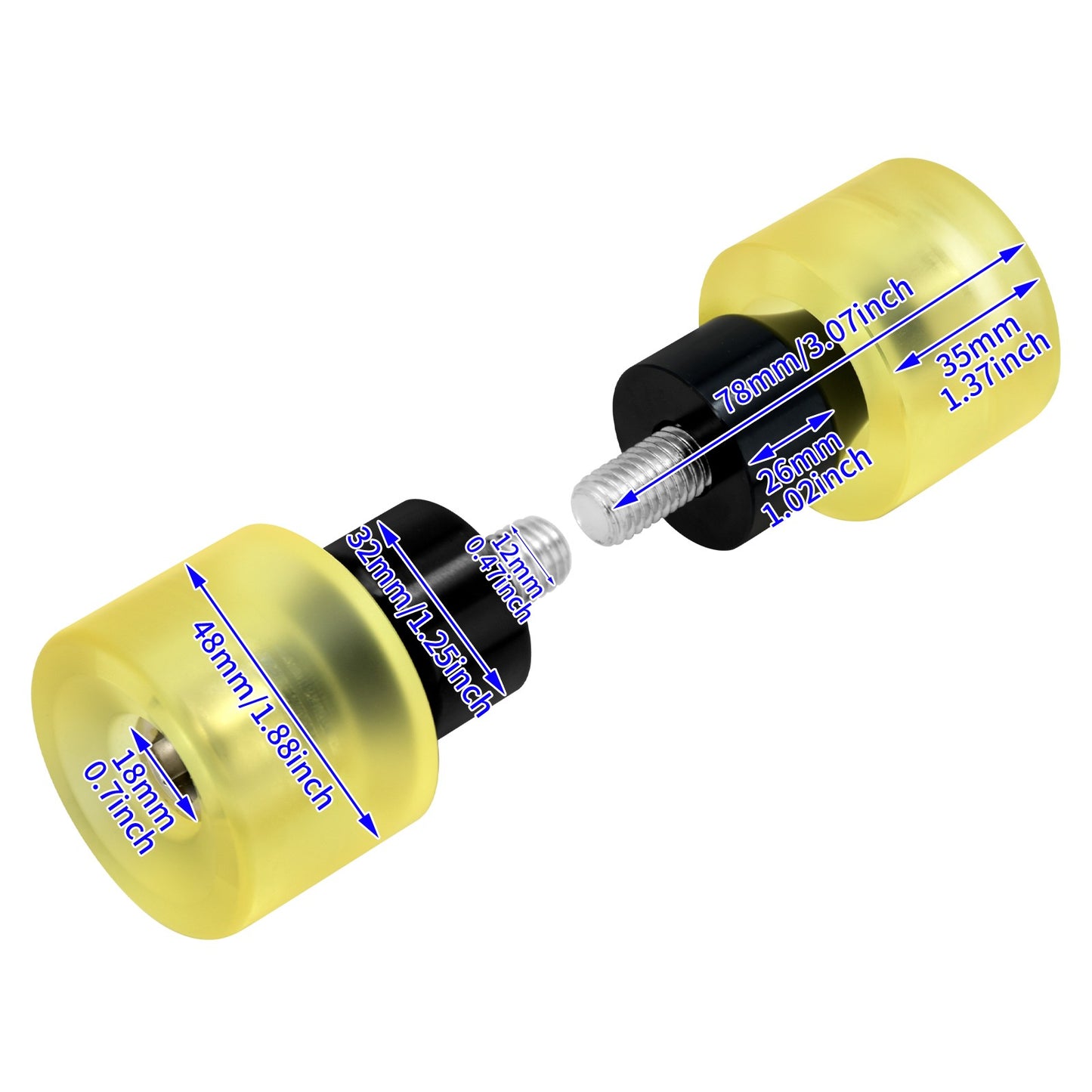 Protetor de motor contra queda M12 para motocicleta, protetor de barra de impacto, preto/azul, para Harley Touring FLHR Softail Dyna Sportster