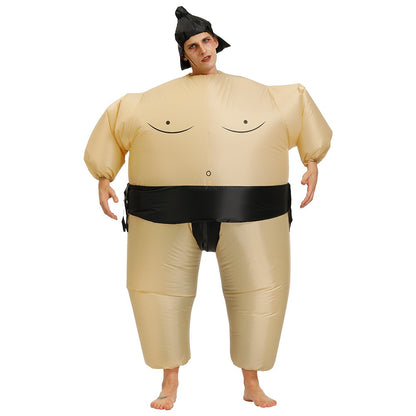 Hot Adult Blue Purple Ballet Dress Inflatable Costume Suit Anime Carnival Purim Halloween Party Cosplay Costume for Man Woman