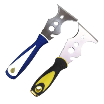 Espátula Multiuso 15 Em 1 Raspador De Tinta De Aço Removedor Ferramenta De Construção Para Papel De Parede Abridor De Lata Ferramenta Caseira DIY