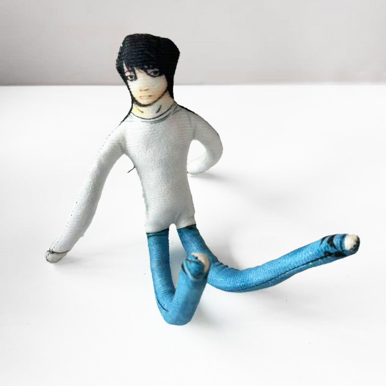 Anime Light Yagami L Plush Light Yagami L Plushies Doll Slender Twistable Shape Stuffed Toys room Decoration Festival Gift 28cm