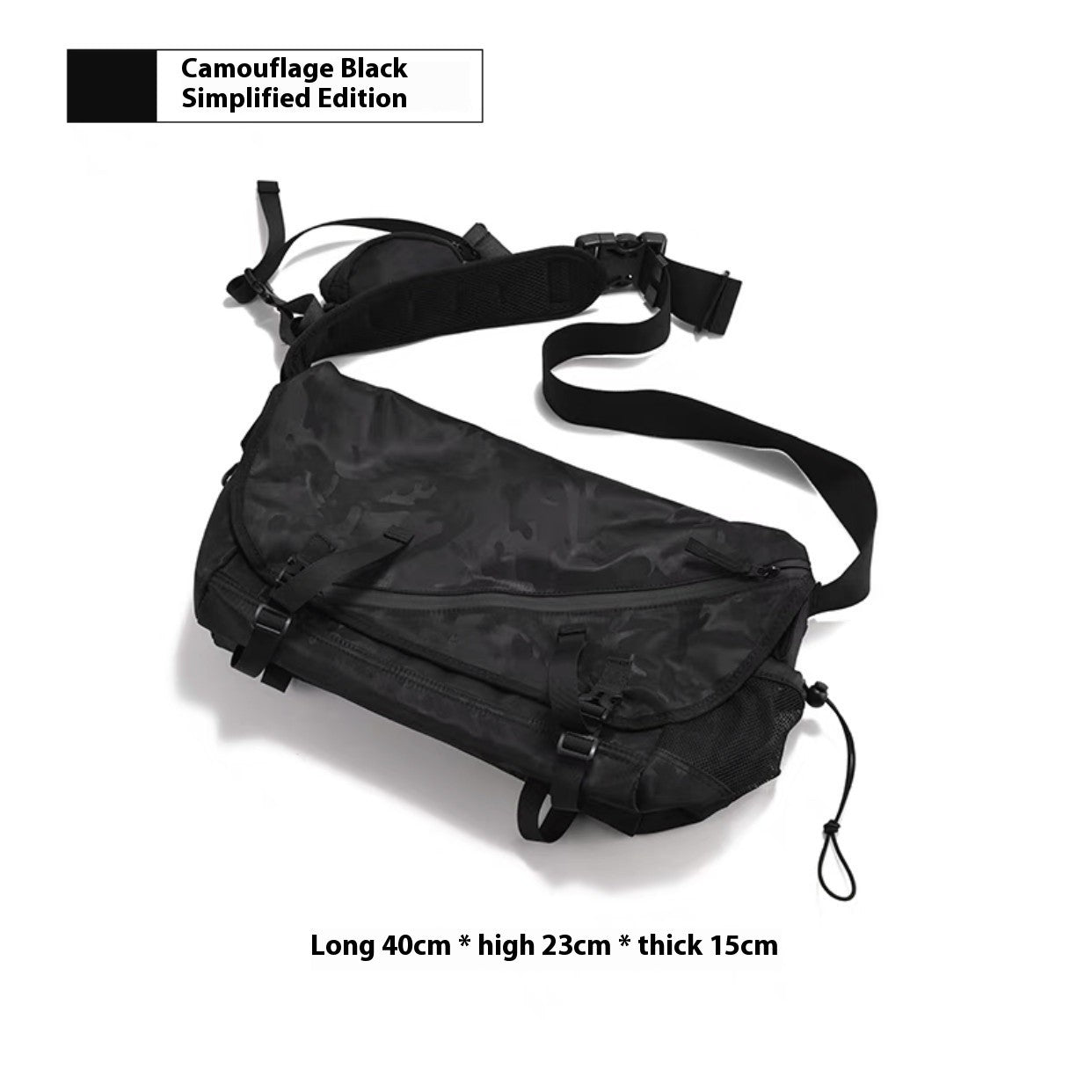 Causal Nylon Shoulder Man Bag Japanese Teenager School Laptop Sling Men's Bag Streetwear Travel Cross Bag Messenger Bags for Men