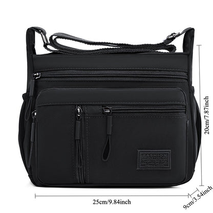 Waterproof Nylon Crossbody Bag For Women Multi-Functional MessengerTote HandbagForWorkTravel Shopping Fashion Bag Creative Gifts