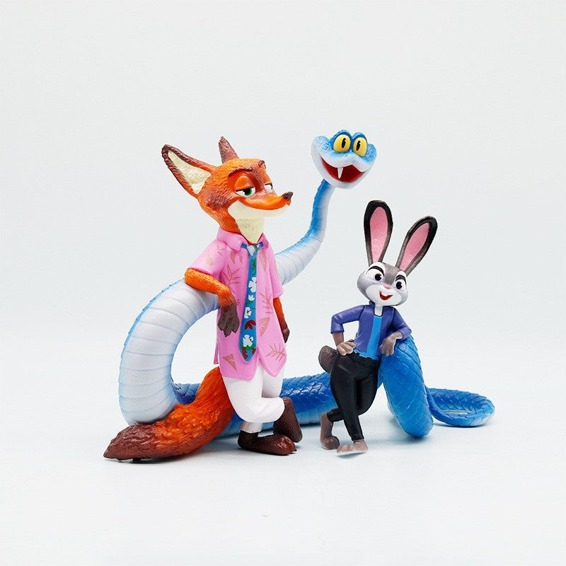 2025 Novo Filme Popular Zootopia 2 Periférico Boneco de Ação de Alta Qualidade Judy Nick PVC Brinquedo Estoque Limitado Frete Grátis