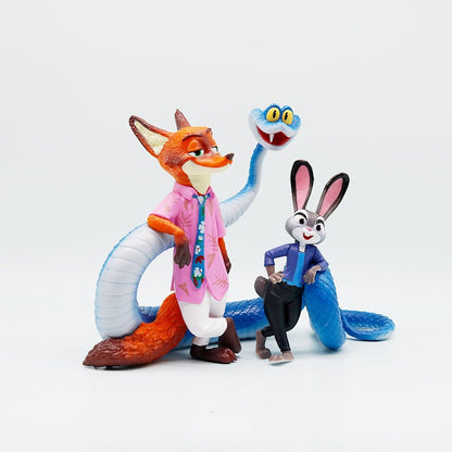 2025 Novo Filme Popular Zootopia 2 Periférico Boneco de Ação de Alta Qualidade Judy Nick PVC Brinquedo Estoque Limitado Frete Grátis