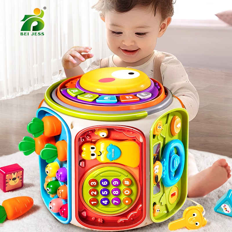 Celular de Brinquedo para Bebês, Música para Crianças, Alto-falante Móvel com Som e Luz, Brinquedo Educacional para o Desenvolvimento de Crianças a partir de 12 Meses