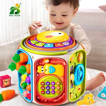 Celular de Brinquedo para Bebês, Música para Crianças, Alto-falante Móvel com Som e Luz, Brinquedo Educacional para o Desenvolvimento de Crianças a partir de 12 Meses
