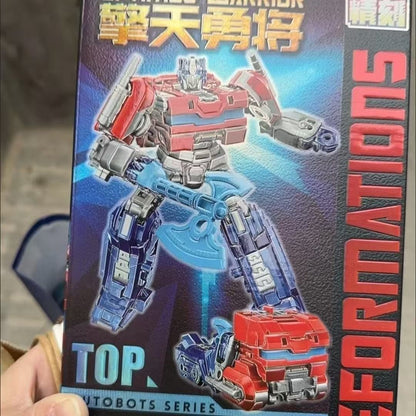 Boneco de Ação do Filme Transformation Op Comandante Bumblebee Mirage Scourge Montagem com Luz