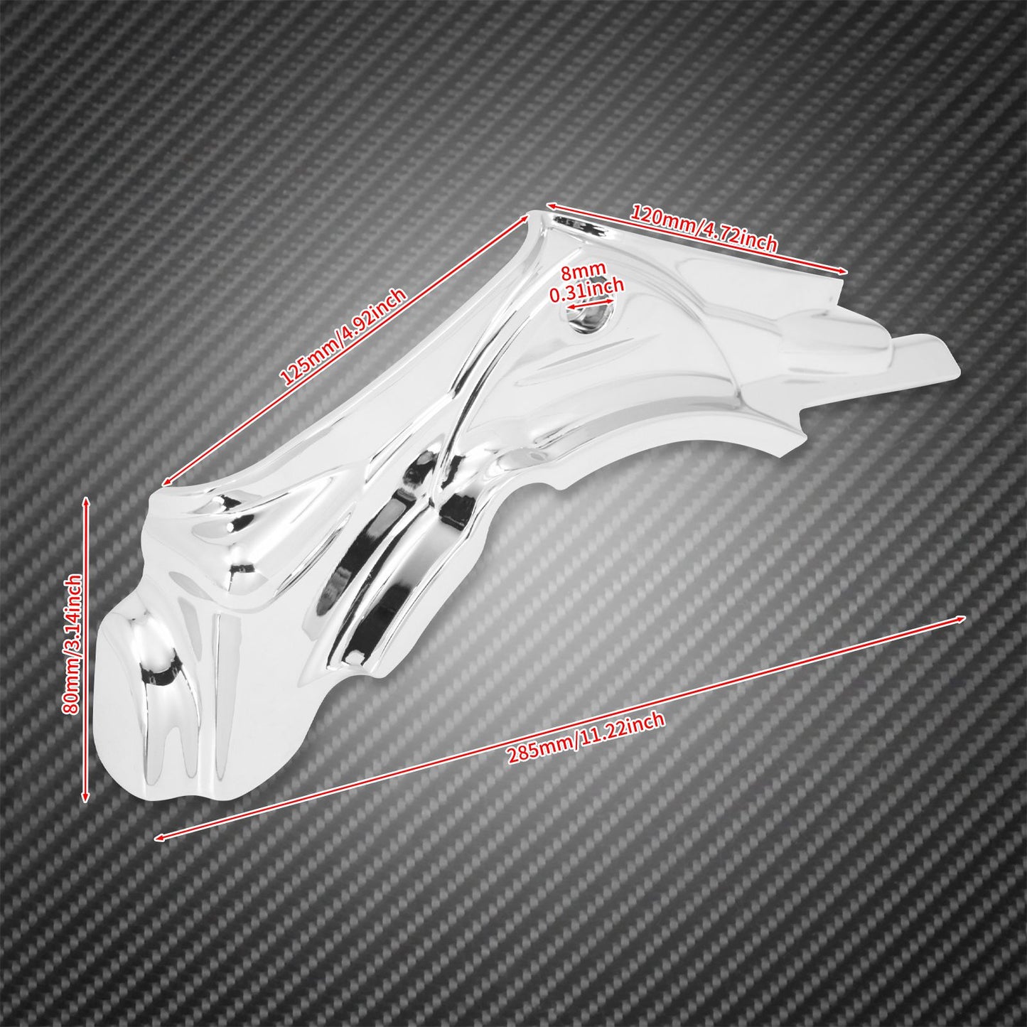 Tampa Lateral da Base do Cilindro da Motocicleta Carenagem Para Harley Touring Road King FLHR Electra Street Glide FLTRX FHLX 2007-2016